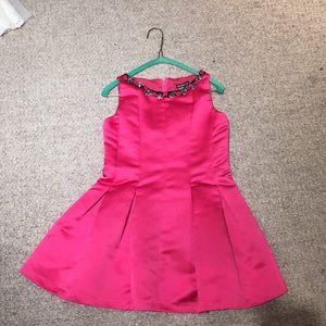 Satin girls dress